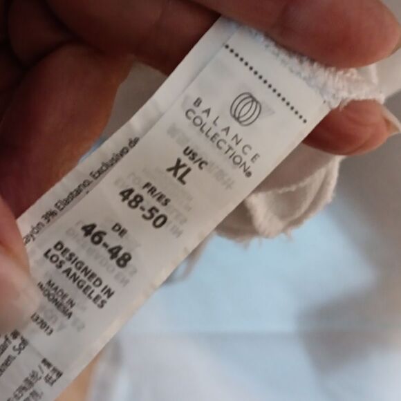 Balance Collection White Open-Back Sweater - Picture 5 of 7